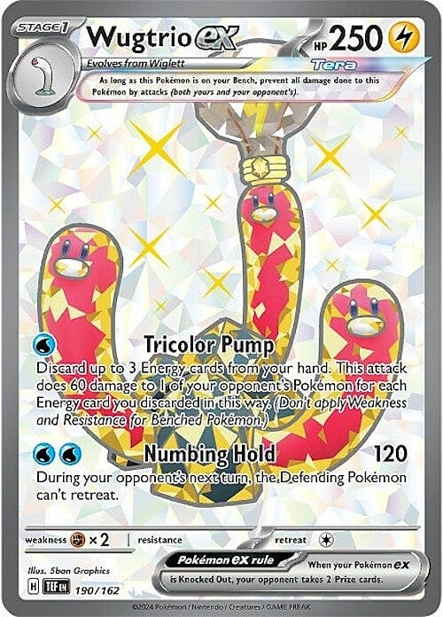 Wugtrio ex Card Front