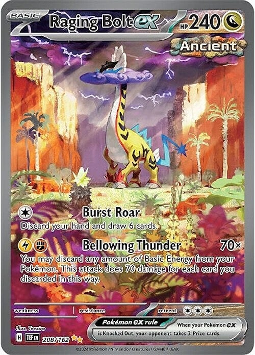 Raging Bolt ex Card Front