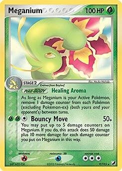 Meganium Card Front