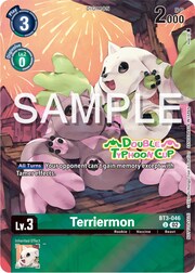 Terriermon · Double Typhoon Cup BT3-046