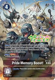 Pride Memory Boost! · Double Typhoon Cup BT7-105