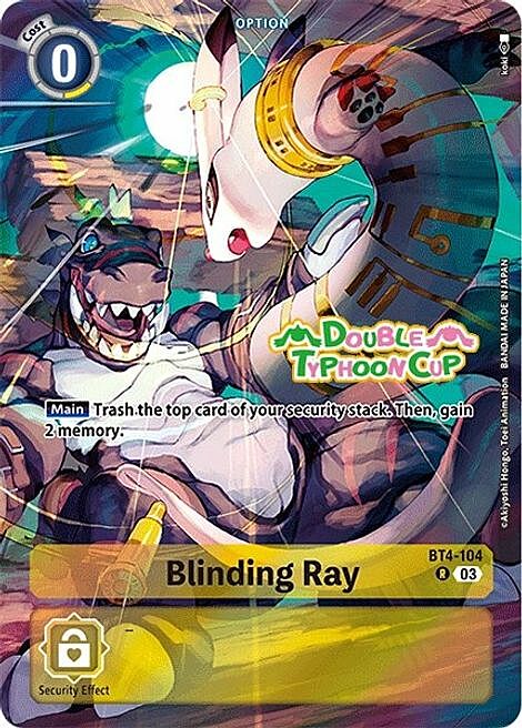 Blinding Ray Card Front