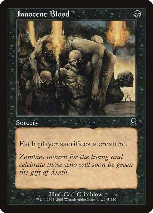 Innocent Blood Card Front