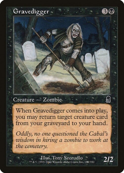Gravedigger Card Front
