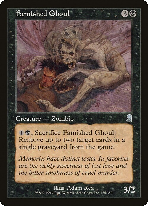 Famished Ghoul Card Front