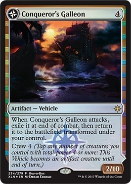 Conqueror's Galleon // Conqueror's Foothold Card Front
