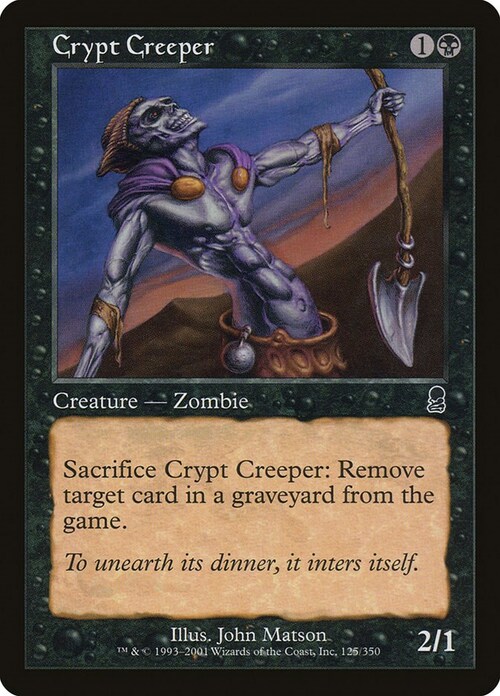 Crypt Creeper Card Front