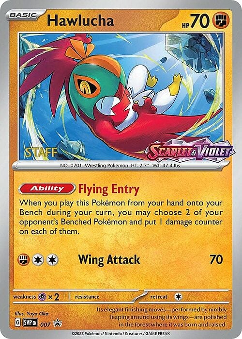 Hawlucha Card Front