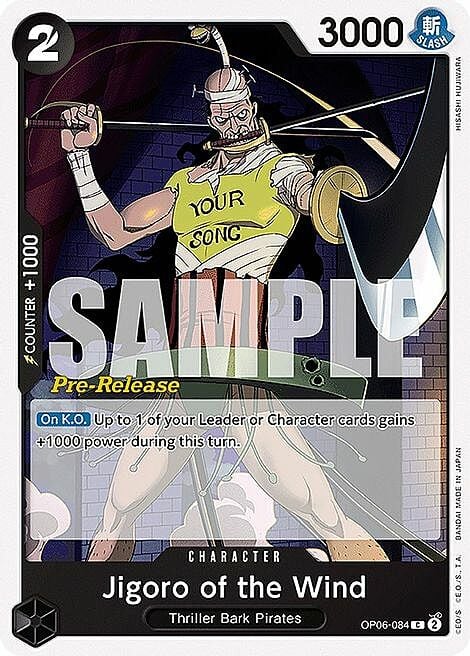 Jigoro of the Wind Card Front