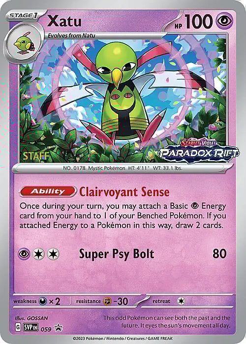 Xatu Card Front