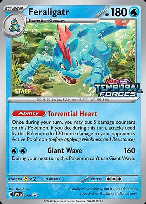 Feraligatr Card Front