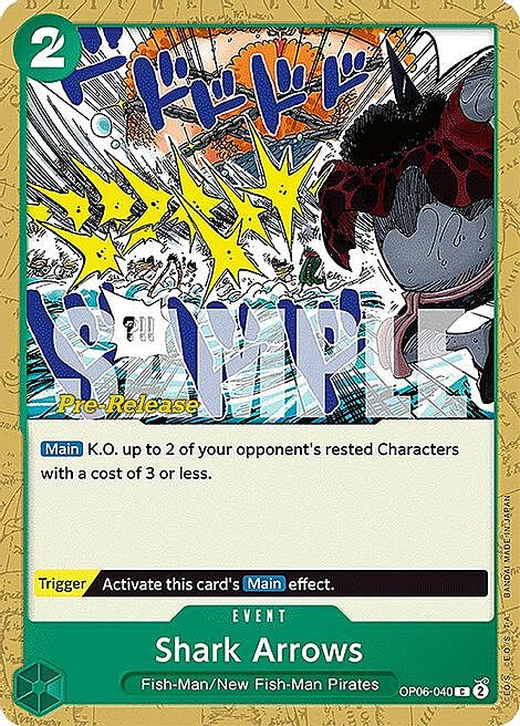 Shark Arrows Card Front