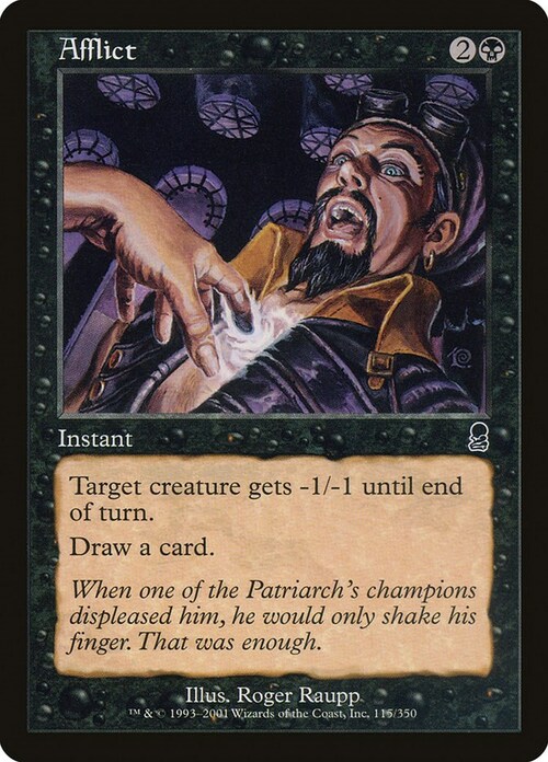 Afflict Card Front