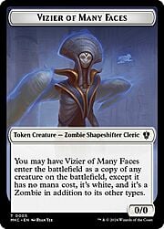 Vizier of Many Faces // Zombie