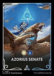 Ravnica: Clue Edition Front Card: Azorius Senate