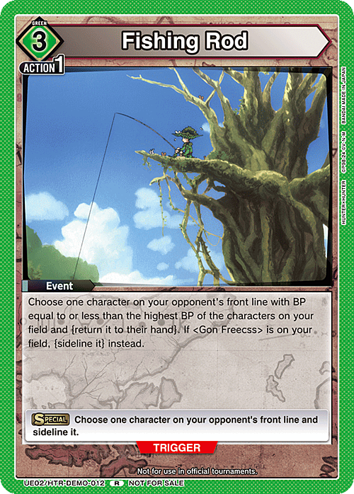 Fishing Rod Card Front