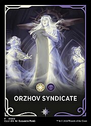 Ravnica: Clue Edition Front Card: Orzhov Syndicate