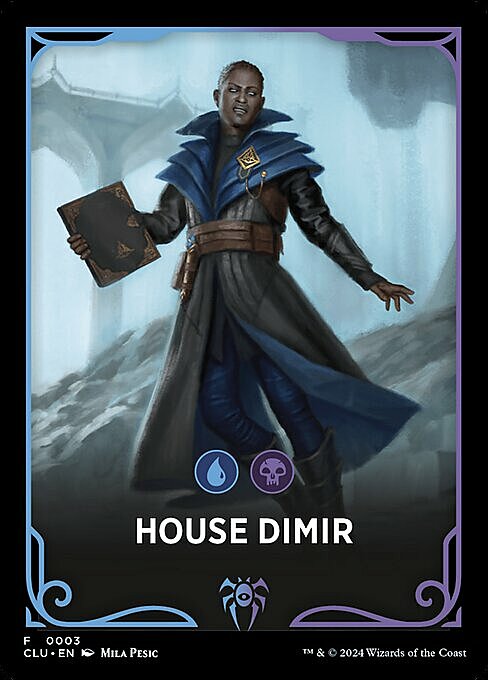Ravnica: Clue Edition Front Card: House Dimir Card Front