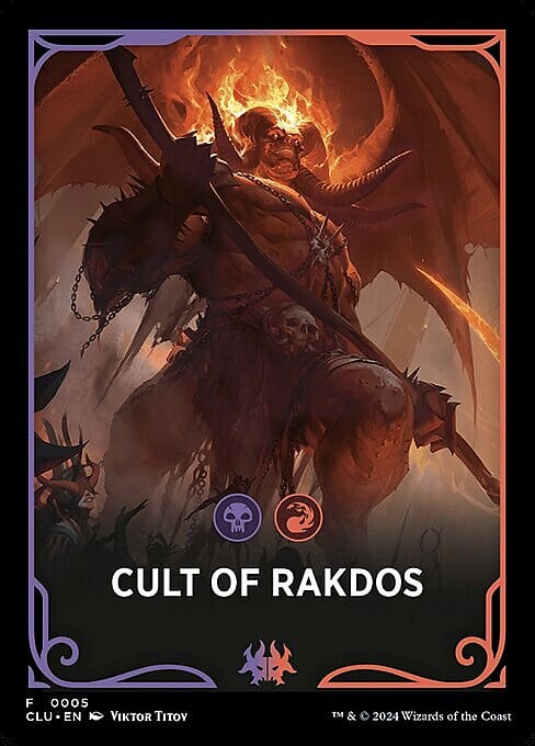 Theme Card: Cult of Rakdos Card Front
