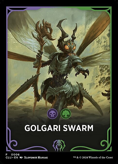 Ravnica: Clue Edition Front Card: Golgari Swarm Card Front