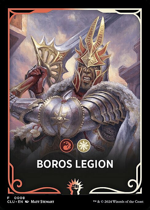 Ravnica: Clue Edition Front Card: Boros Legion Card Front