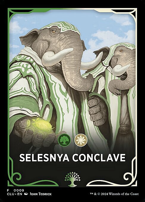 Ravnica: Clue Edition Front Card: Selesnya Conclave Frente