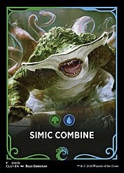 Ravnica: Clue Edition Front Card: Simic Combine