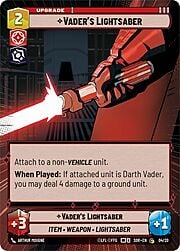 Spada Laser di Vader