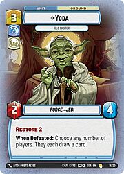 Yoda, Vecchio Maestro