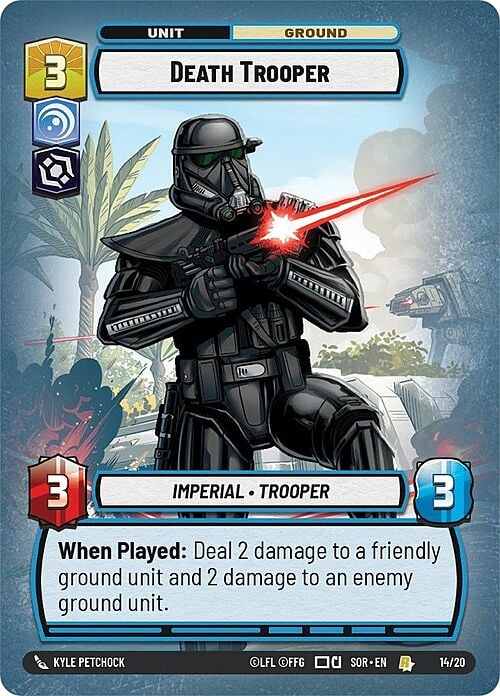Death Trooper Card Front