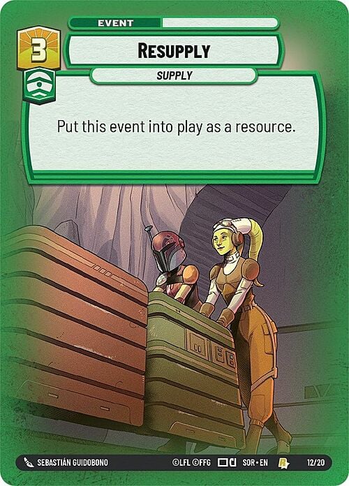 Resupply Card Front