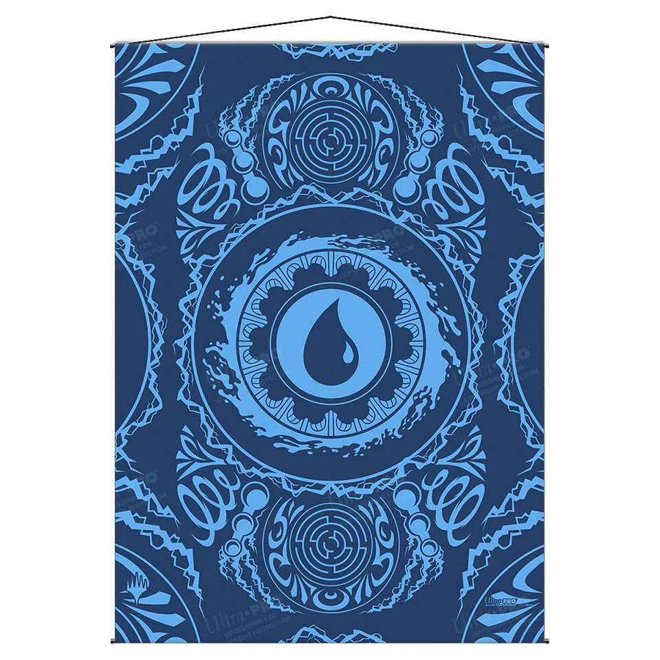 Mana 7 | Island Wall Scroll