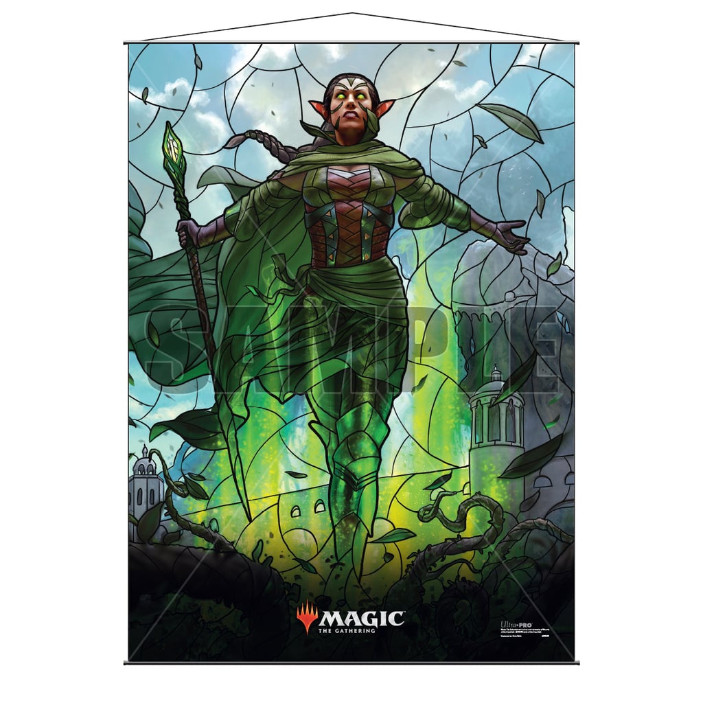War of the Spark| "Nissa, Who Shakes the World" Wall Scroll