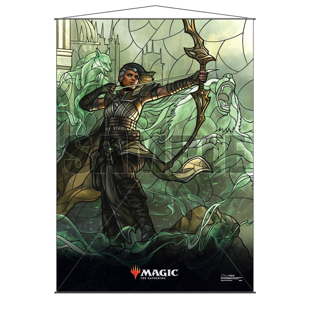 War of the Spark| "Vivien, Champion of the Wilds" Wall Scroll