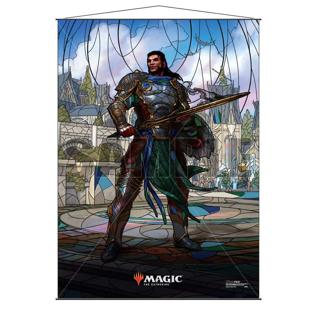 War of the Spark| "Gideon Blackblade" Wall Scroll