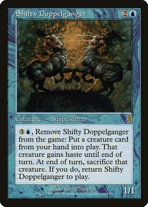 Shifty Doppelganger Card Front