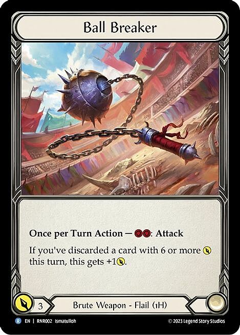 Ball Breaker Card Front