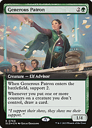 Generous Patron · Extended Art 0768