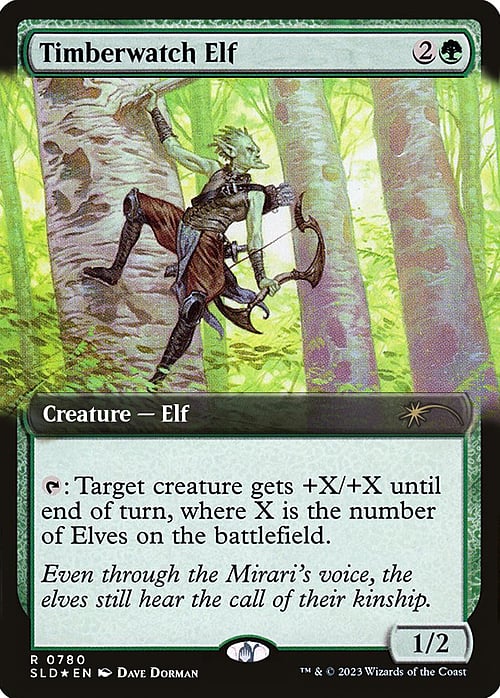 Timberwatch Elf Card Front