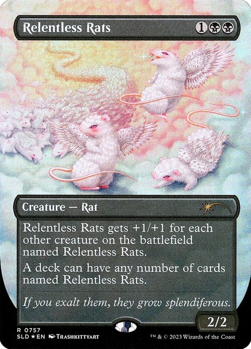 Relentless Rats Card Front
