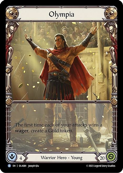 Olympia Card Front