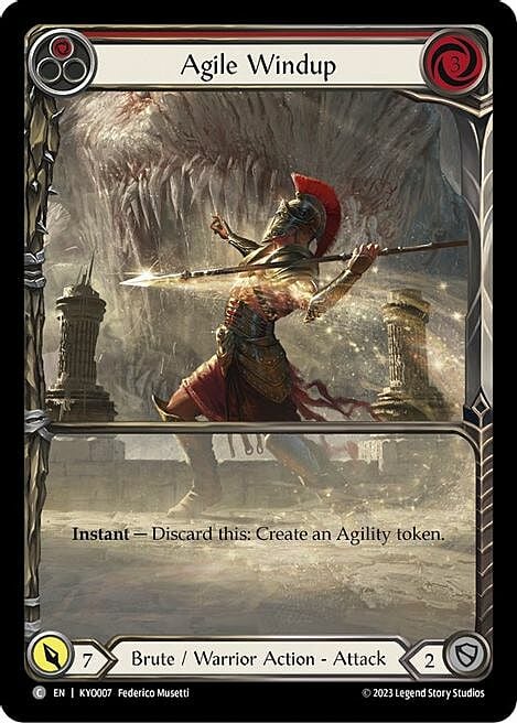 Agile Windup - Red Card Front