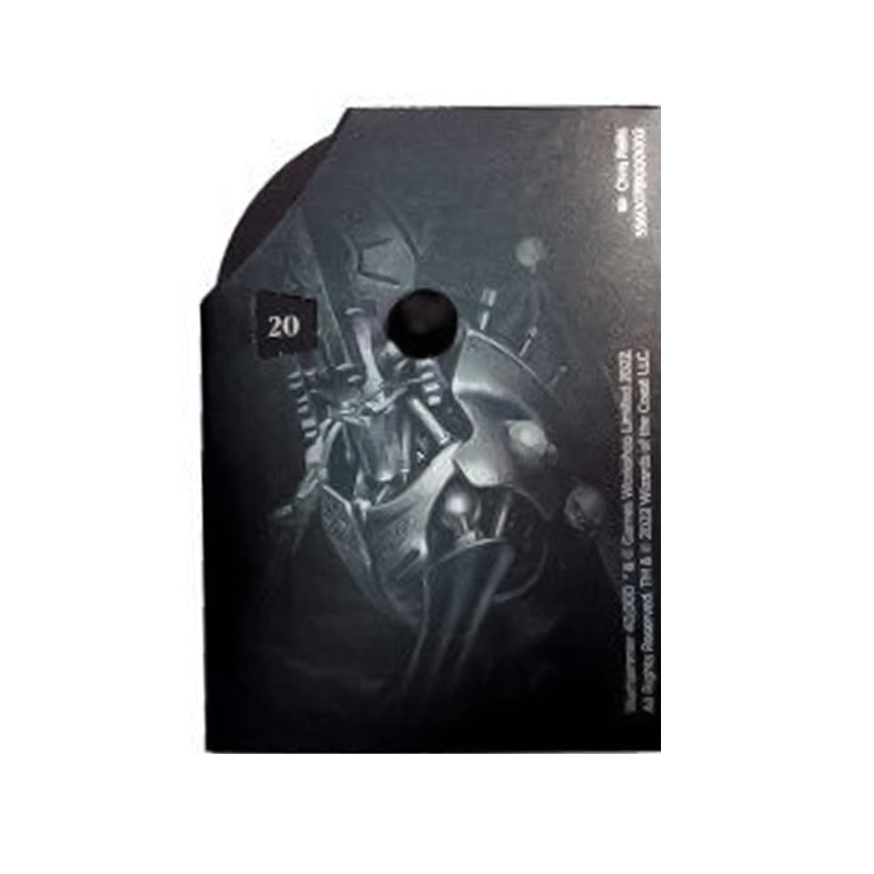 Universes Beyond: Warhammer 40,000 | "Necron Dynasties" Foil Life Counter