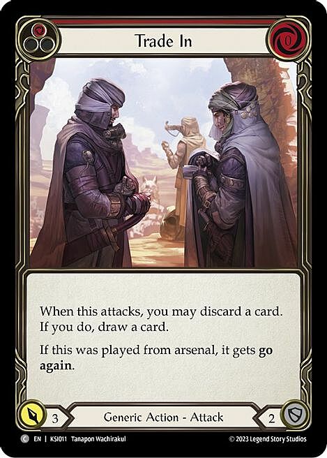 Scambiare - Rosso Card Front