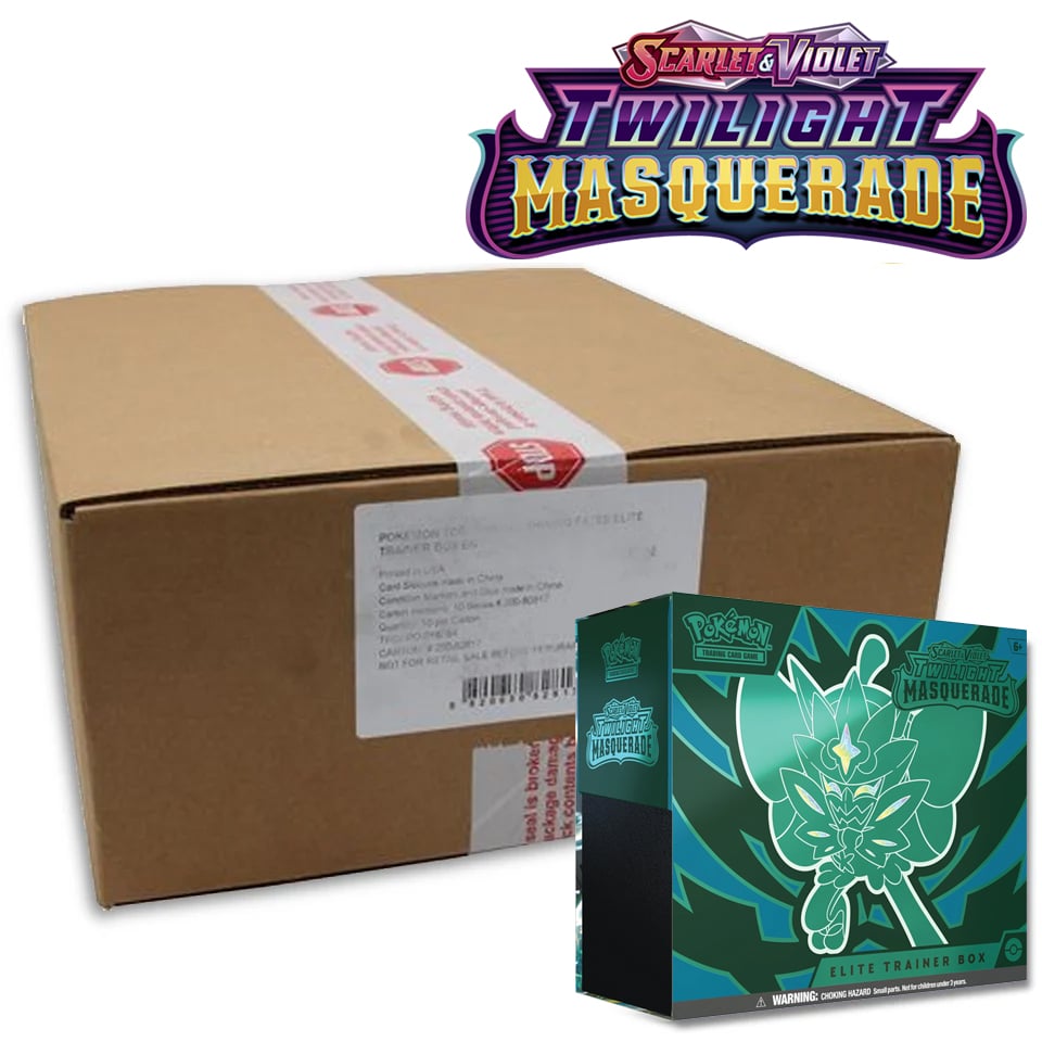 Twilight Masquerade | 10 Elite Trainer Box Case