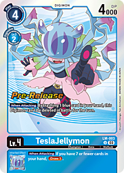 TeslaJellymon · Pre-Release Stamped LM-003