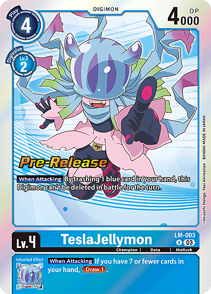 TeslaJellymon Card Front