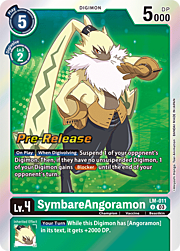 SymbareAngoramon · Pre-Release Stamped LM-011