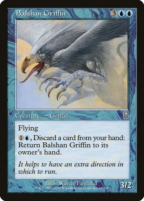 Balshan Griffin Card Front