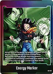 "Android 17 & 18" Energy Marker · E-01-09 E-01-09